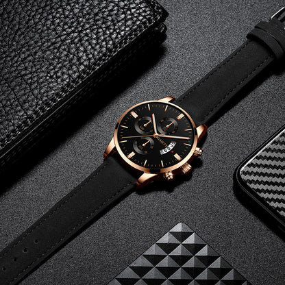 Mens Classic Business Quartz Watches