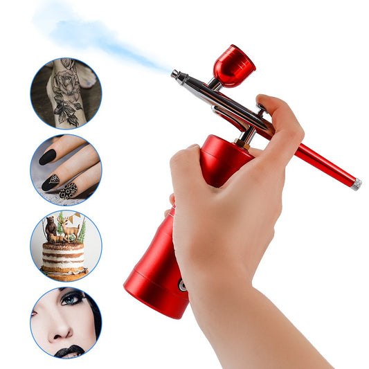 Abstract Body Art spray compressor