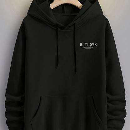 Casual Fleece-lined Hoodie