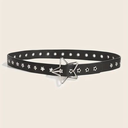 Female Punk Rivet XINGX Porous Belt