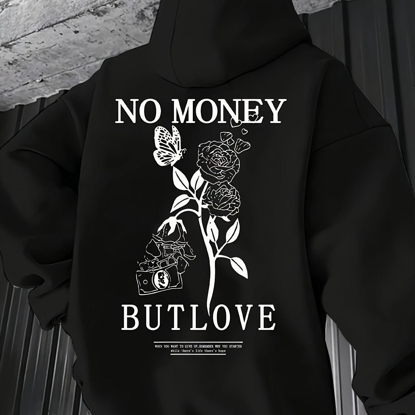 Casual Fleece-lined Hoodie