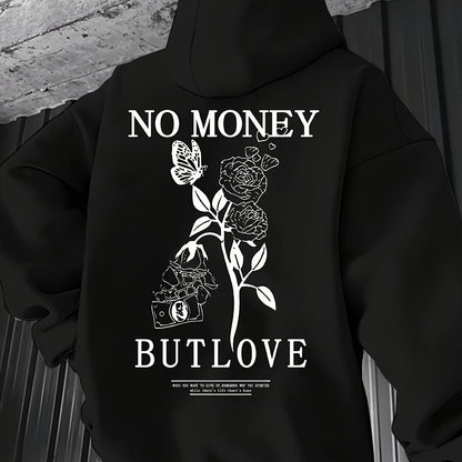 Casual Fleece-lined Hoodie