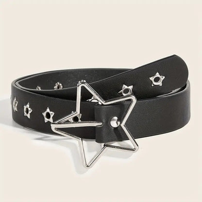 Female Punk Rivet XINGX Porous Belt
