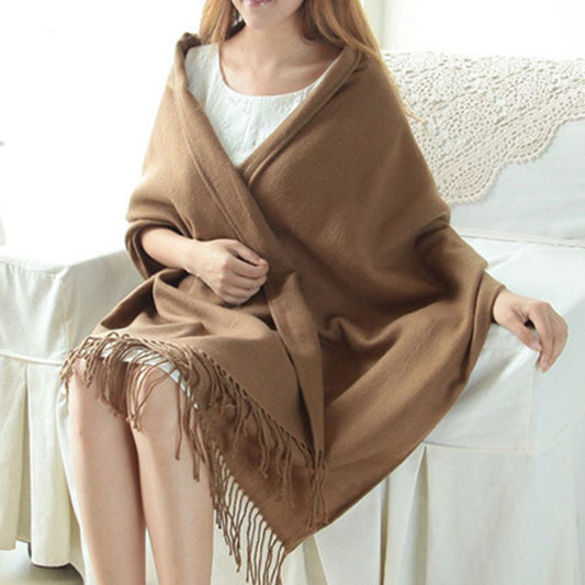 Women's Cashmere-like Plaid Scarf
