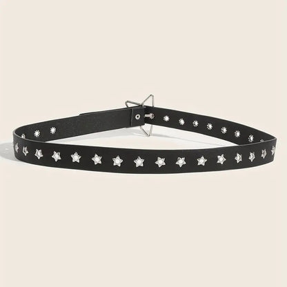 Female Punk Rivet XINGX Porous Belt