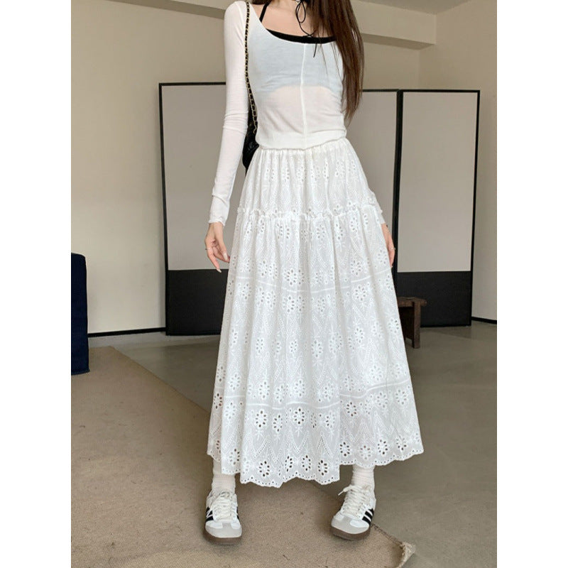 Women's Fashion Mid-length Skirt