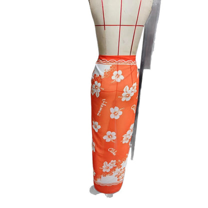 Women's Beach Vacation Bottoming Long Dress