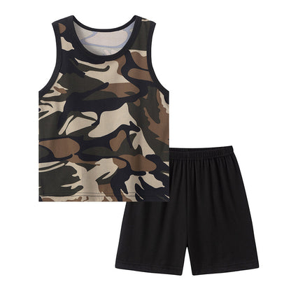 Printed  Boys And Girls Casual Sets