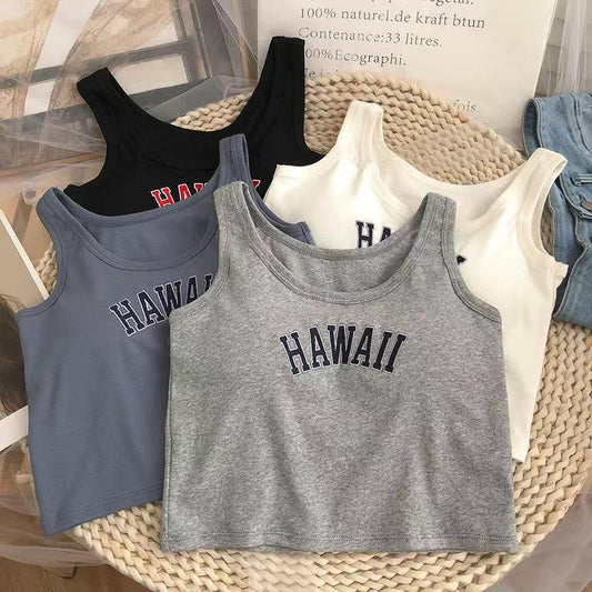 Chest Pad One-piece Sports top