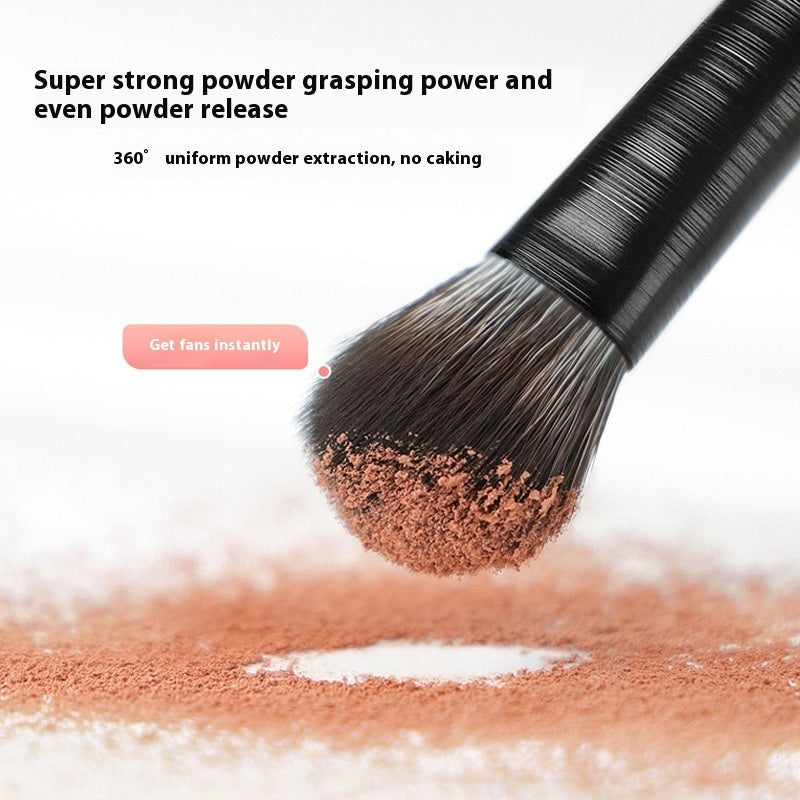10 pcs Black Brushed Makeup Tools