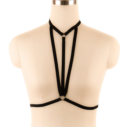 Black Temptation Sexy Bra Strap