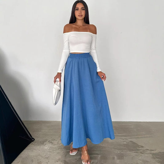 Leisure Loose Fashion Women's Wear Long Dress