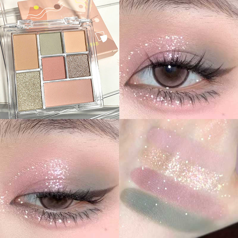 Seven-color Eye Shadow Plate
