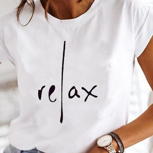 Women's Casual Round Neck Short Sleeves