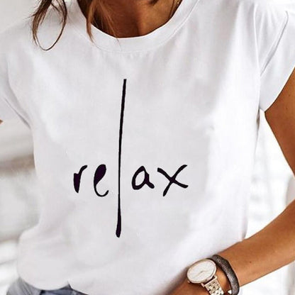 Women's Casual Round Neck Short Sleeves