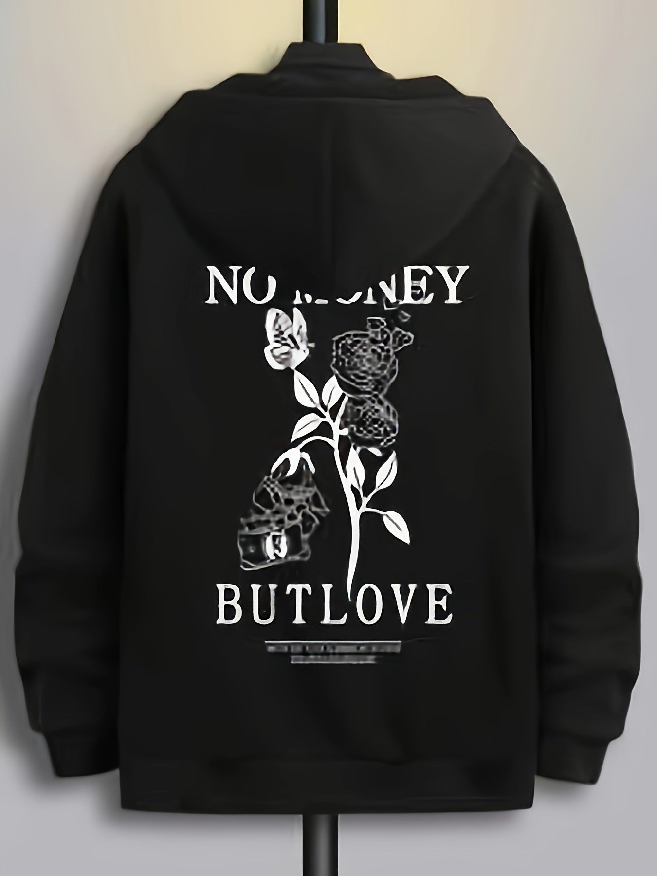 Casual Fleece-lined Hoodie