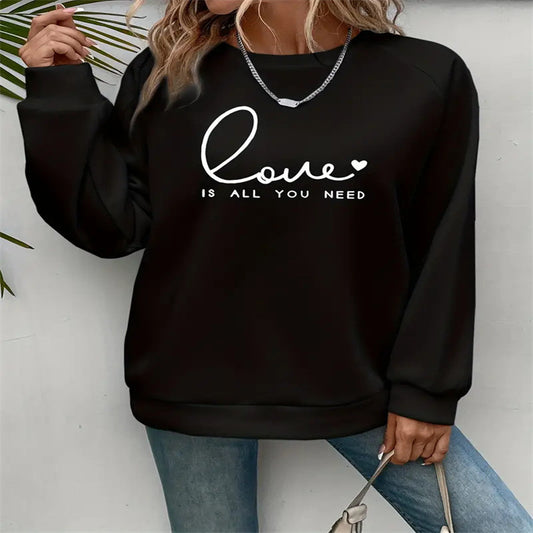 Women's Round Neck Long Sleeve Top