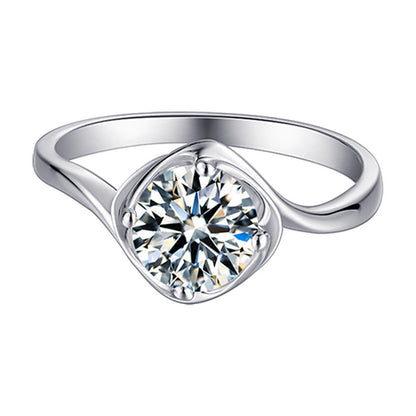 Fashion 1 Carat Moissanite Ring
