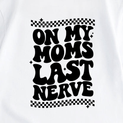 Casual Round Neck Children T-shirt